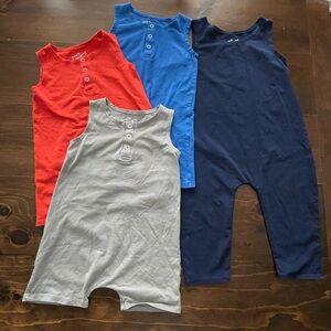 Boy’s June & January Romper Bundle